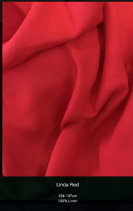 red linen